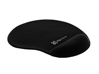 Klip Xtreme KMP-100 Gel Mouse Pad - Mouse pad with wrist pillow - black